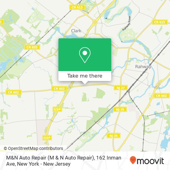 M&N Auto Repair (M & N Auto Repair), 162 Inman Ave map