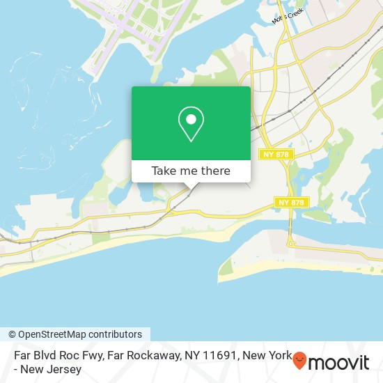 Mapa de Far Blvd Roc Fwy, Far Rockaway, NY 11691