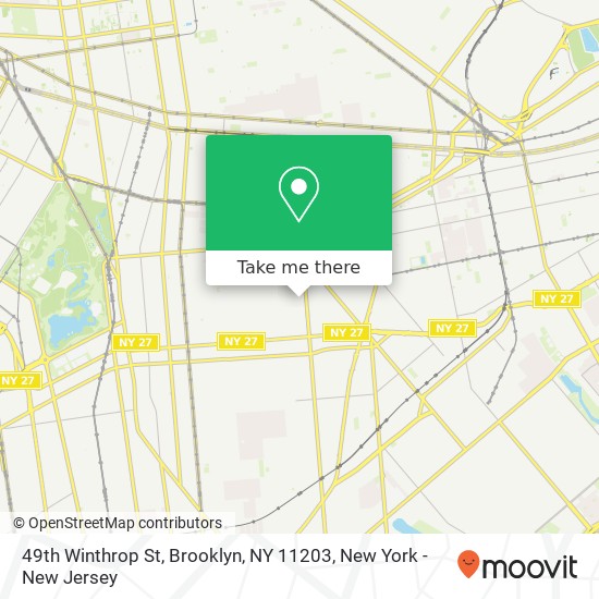 49th Winthrop St, Brooklyn, NY 11203 map