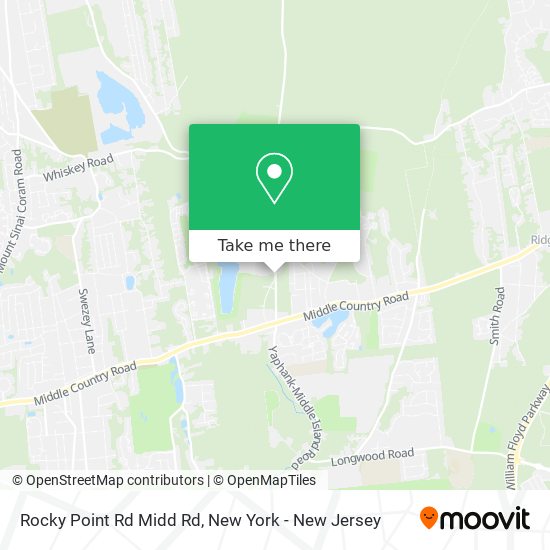 Mapa de Rocky Point Rd Midd Rd