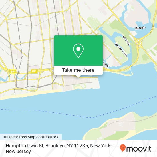 Hampton Irwin St, Brooklyn, NY 11235 map