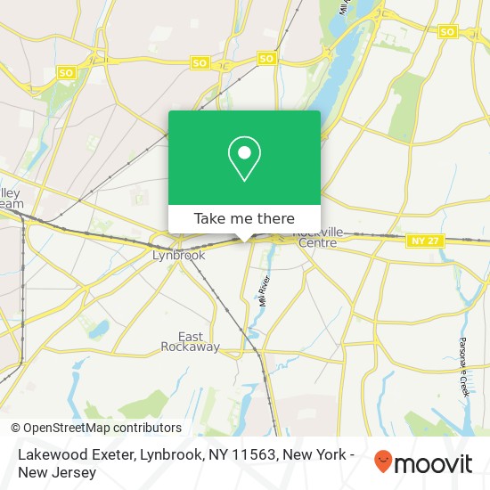 Lakewood Exeter, Lynbrook, NY 11563 map