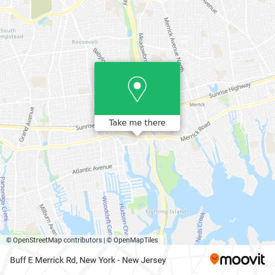Mapa de Buff E Merrick Rd