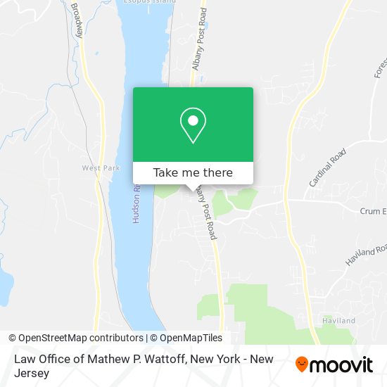 Law Office of Mathew P. Wattoff map