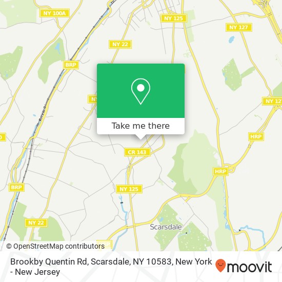 Brookby Quentin Rd, Scarsdale, NY 10583 map