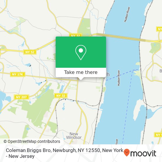 Coleman Briggs Bro, Newburgh, NY 12550 map