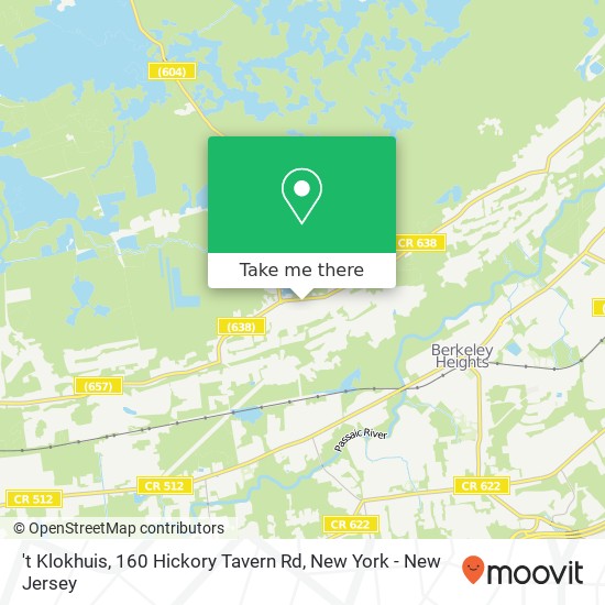 't Klokhuis, 160 Hickory Tavern Rd map