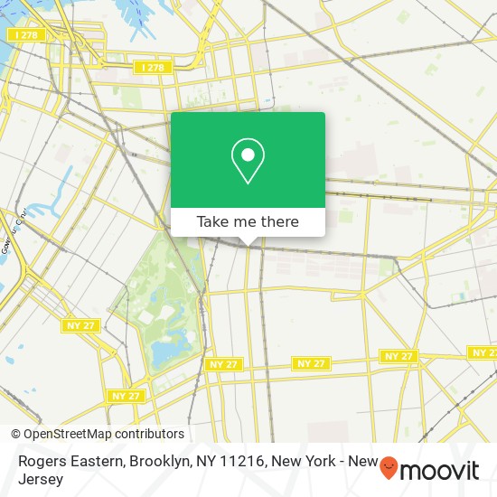 Rogers Eastern, Brooklyn, NY 11216 map