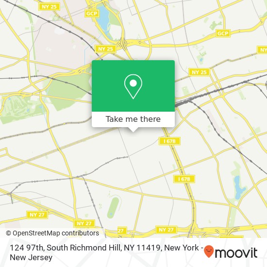 124 97th, South Richmond Hill, NY 11419 map