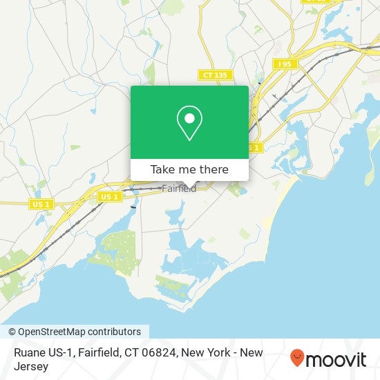 Ruane US-1, Fairfield, CT 06824 map