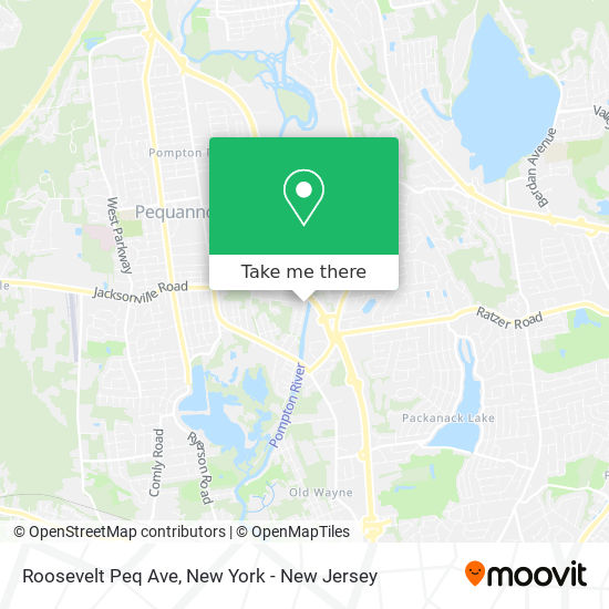 Mapa de Roosevelt Peq Ave