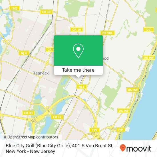 Blue City Grill (Blue City Grille), 401 S Van Brunt St map