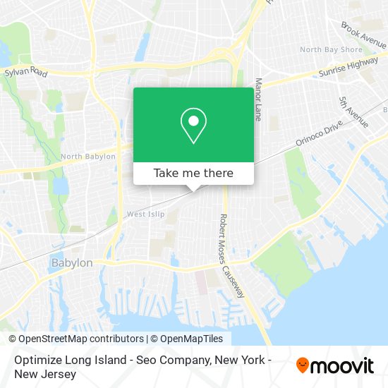 Optimize Long Island - Seo Company map