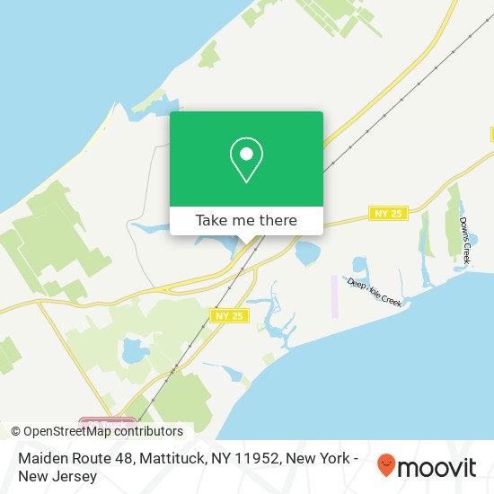 Mapa de Maiden Route 48, Mattituck, NY 11952