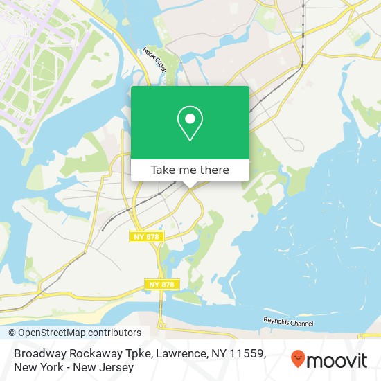 Broadway Rockaway Tpke, Lawrence, NY 11559 map