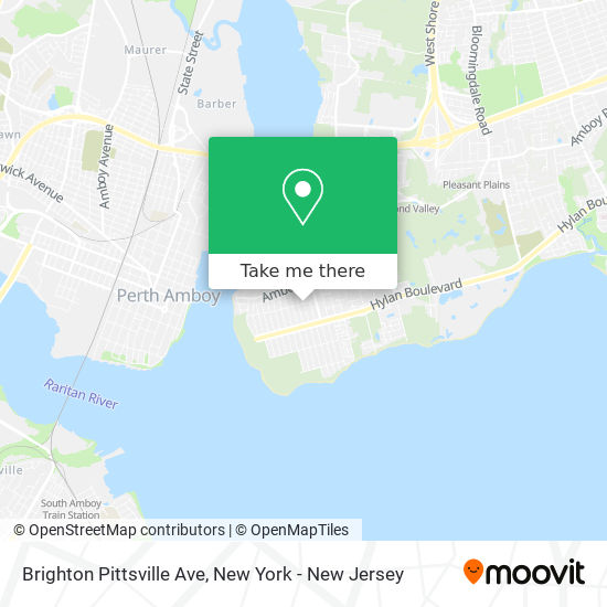 Mapa de Brighton Pittsville Ave