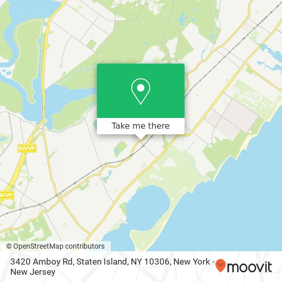 3420 Amboy Rd, Staten Island, NY 10306 map