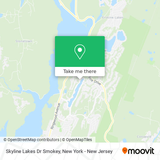 Mapa de Skyline Lakes Dr Smokey