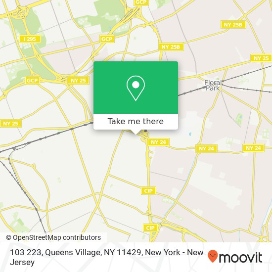 103 223, Queens Village, NY 11429 map