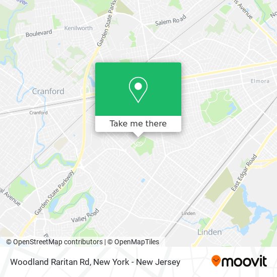Mapa de Woodland Raritan Rd