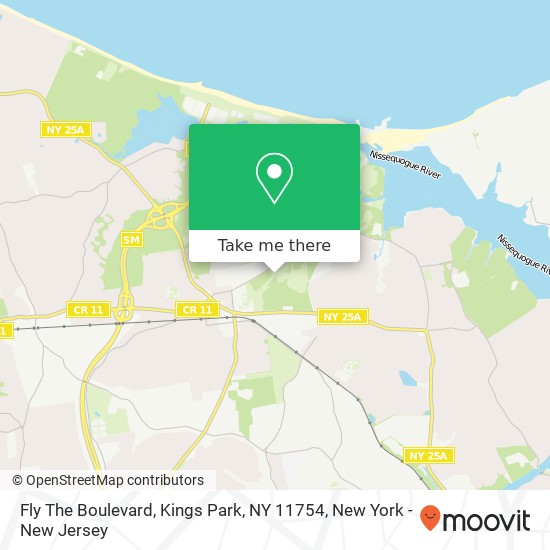 Fly The Boulevard, Kings Park, NY 11754 map