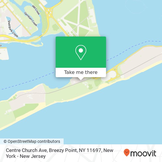Centre Church Ave, Breezy Point, NY 11697 map