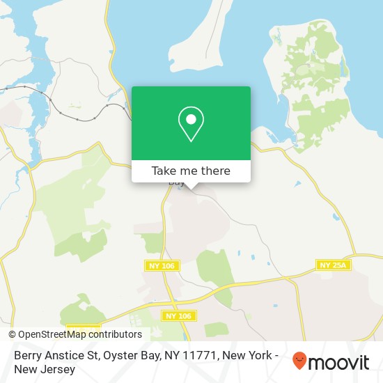 Mapa de Berry Anstice St, Oyster Bay, NY 11771