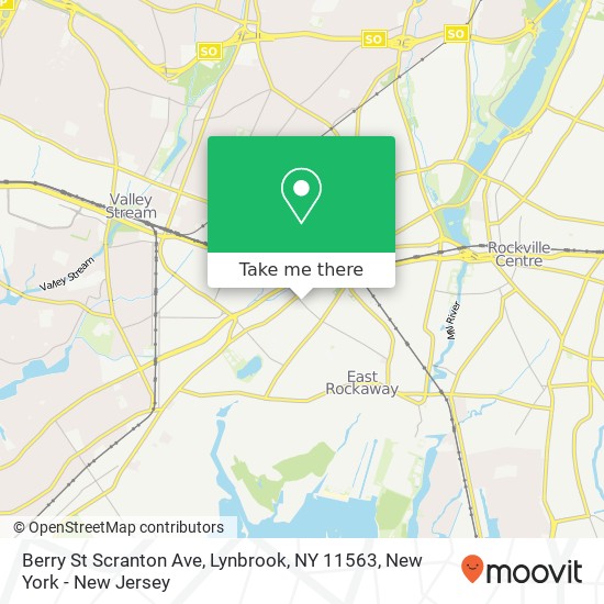Berry St Scranton Ave, Lynbrook, NY 11563 map