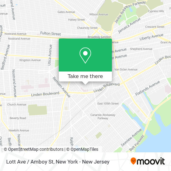 Mapa de Lott Ave / Amboy St