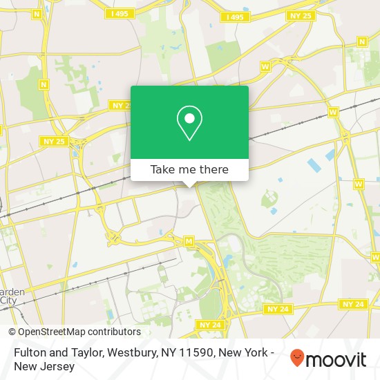 Fulton and Taylor, Westbury, NY 11590 map