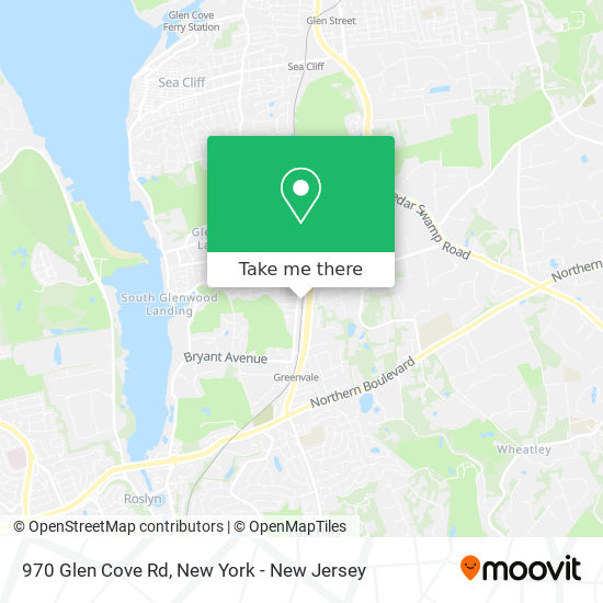 Mapa de 970 Glen Cove Rd