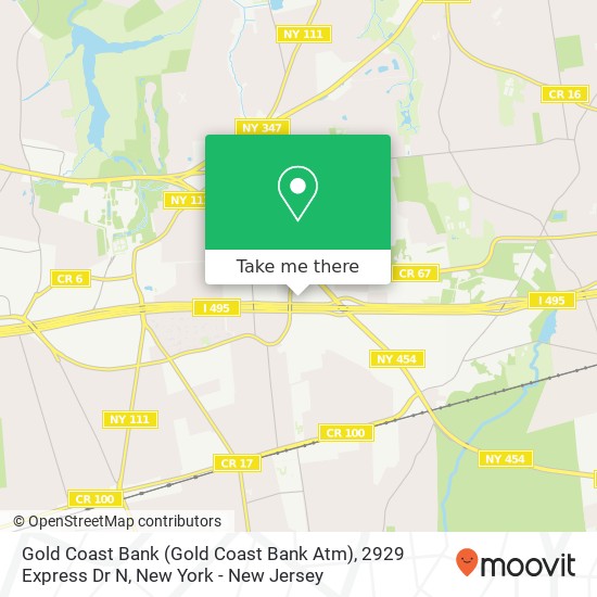 Gold Coast Bank (Gold Coast Bank Atm), 2929 Express Dr N map