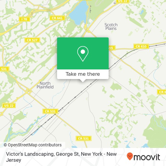 Victor's Landscaping, George St map