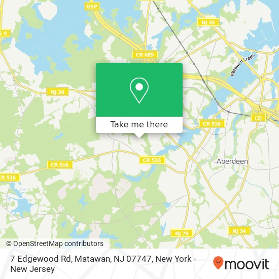 7 Edgewood Rd, Matawan, NJ 07747 map