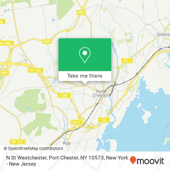 Mapa de N St Westchester, Port Chester, NY 10573