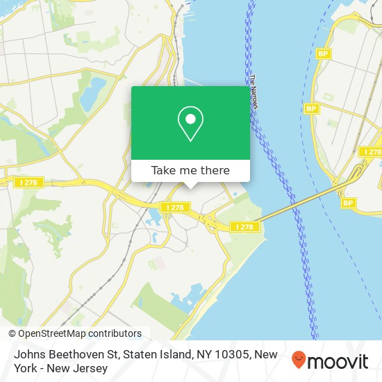 Johns Beethoven St, Staten Island, NY 10305 map