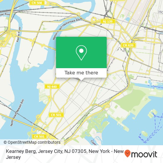 Kearney Berg, Jersey City, NJ 07305 map