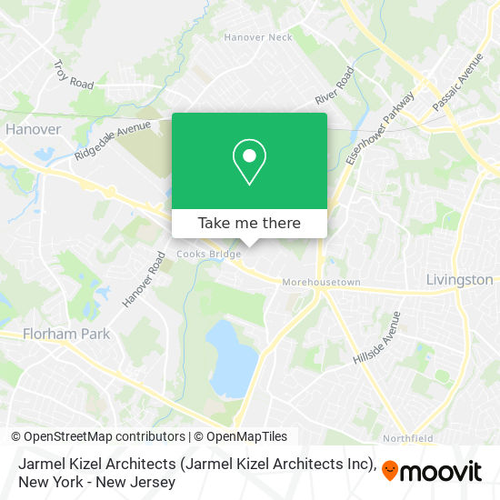 Jarmel Kizel Architects map