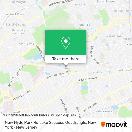 Mapa de New Hyde Park Rd Lake Success Quadrangle