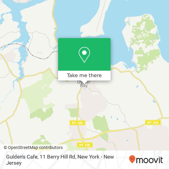 Mapa de Gulden's Cafe, 11 Berry Hill Rd