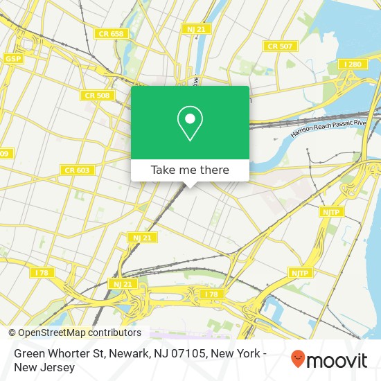 Green Whorter St, Newark, NJ 07105 map
