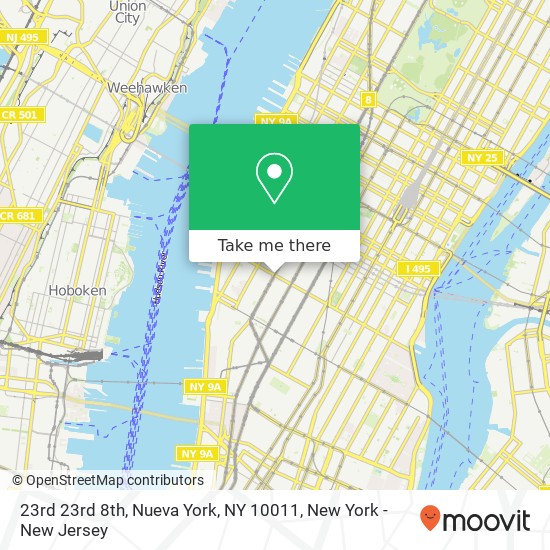 23rd 23rd 8th, Nueva York, NY 10011 map