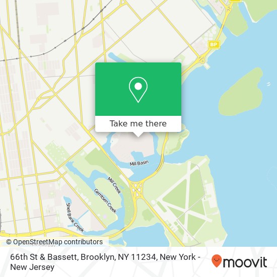 66th St & Bassett, Brooklyn, NY 11234 map