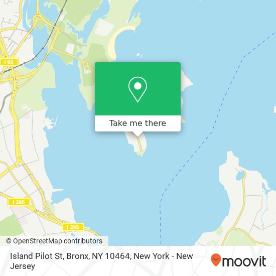 Mapa de Island Pilot St, Bronx, NY 10464