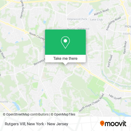 Rutgers Vill map