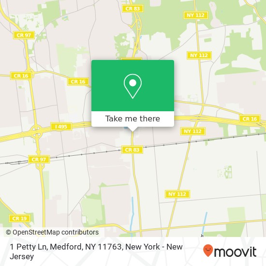 1 Petty Ln, Medford, NY 11763 map