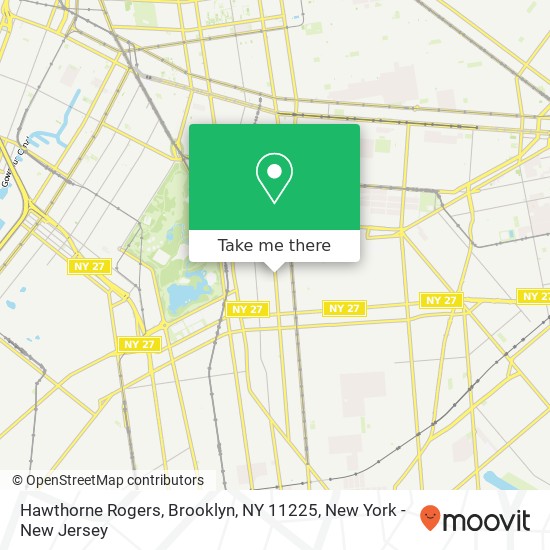 Hawthorne Rogers, Brooklyn, NY 11225 map