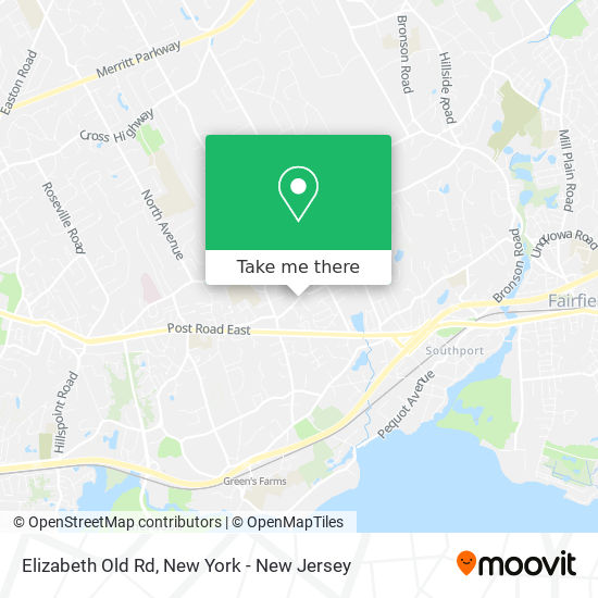 Mapa de Elizabeth Old Rd