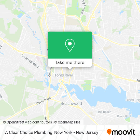 Mapa de A Clear Choice Plumbing