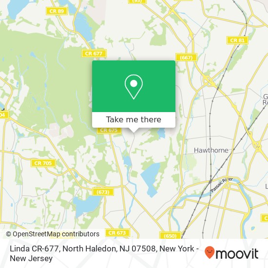 Linda CR-677, North Haledon, NJ 07508 map